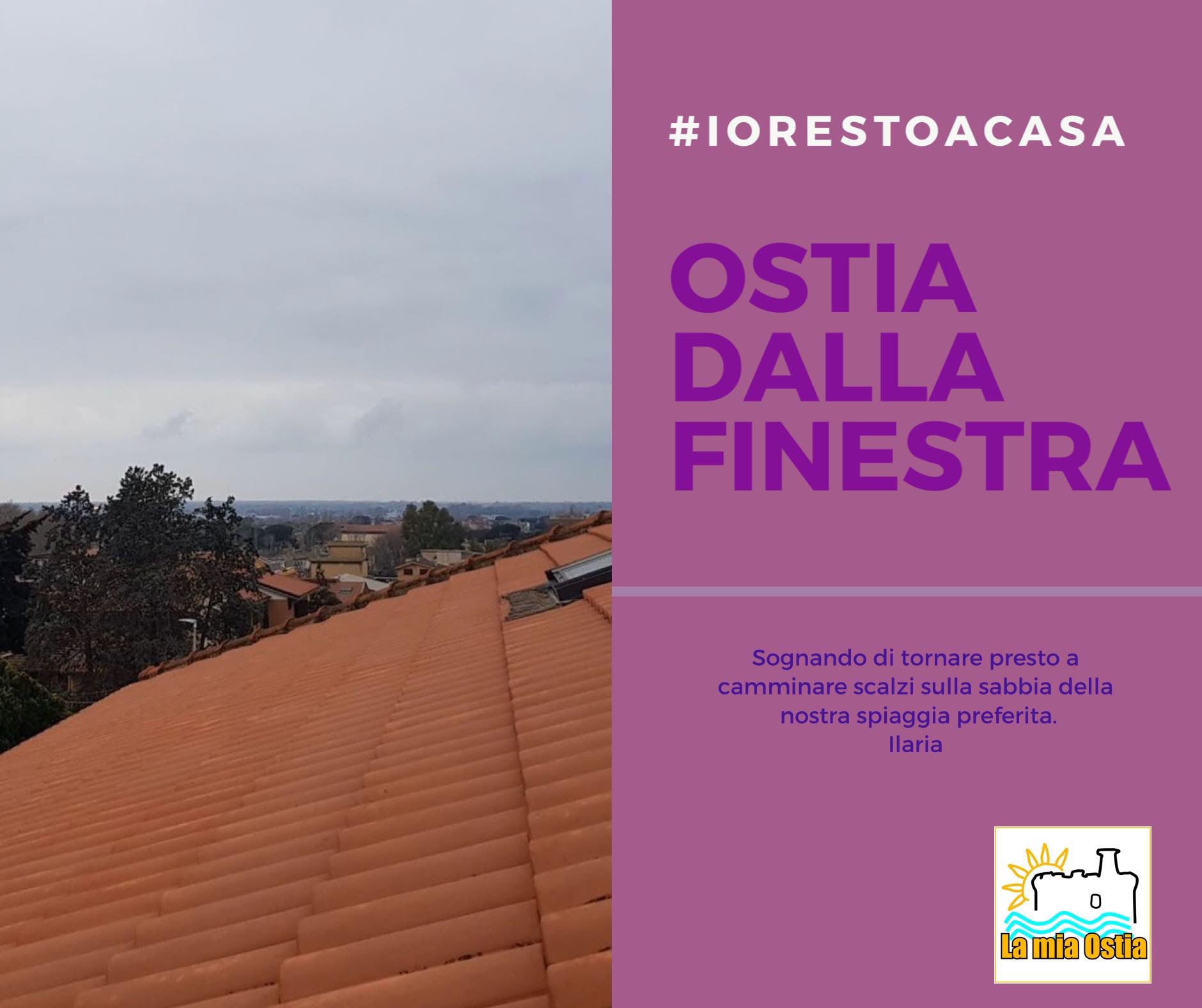 Ostia dalla finestra: mese di marzo